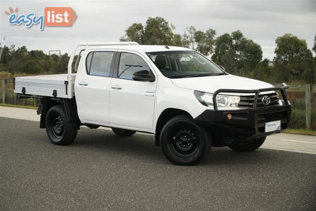 2020 TOYOTA HILUX SR DUAL CAB GUN126R CAB CHASSIS