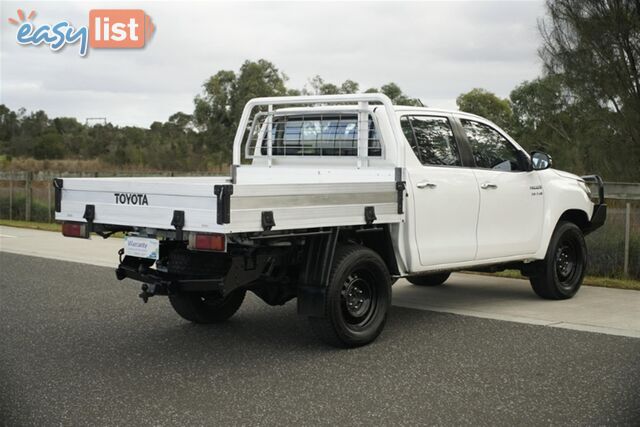 2020 TOYOTA HILUX SR DUAL CAB GUN126R CAB CHASSIS