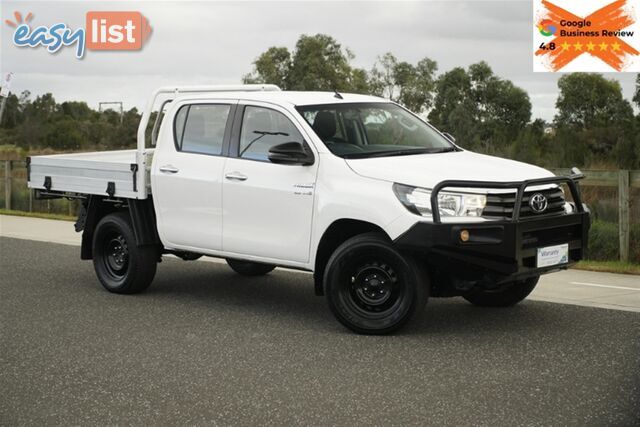 2020 TOYOTA HILUX SR DUAL CAB GUN126R CAB CHASSIS