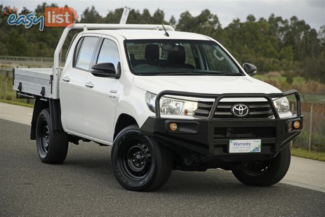 2020 TOYOTA HILUX SR DUAL CAB GUN126R CAB CHASSIS