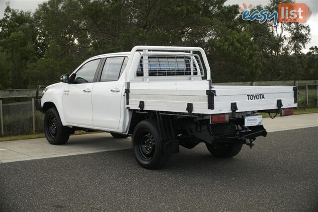 2020 TOYOTA HILUX SR DUAL CAB GUN126R CAB CHASSIS