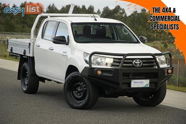 2020 TOYOTA HILUX SR DUAL CAB GUN126R CAB CHASSIS