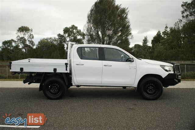 2020 TOYOTA HILUX SR DUAL CAB GUN126R CAB CHASSIS