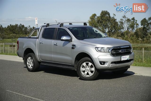 2018 FORD RANGER XLT DUAL CAB PX MKIII MY19 UTILITY