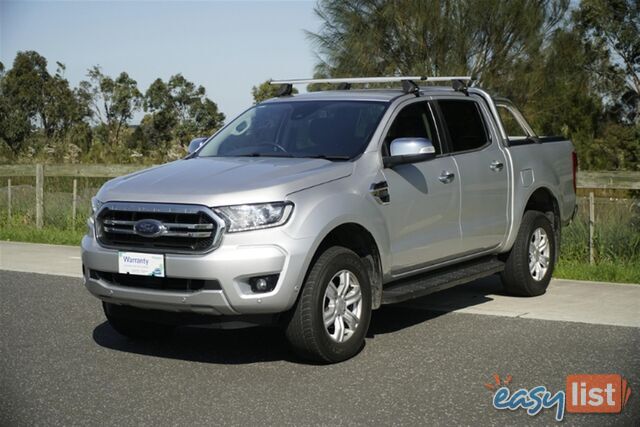 2018 FORD RANGER XLT DUAL CAB PX MKIII MY19 UTILITY