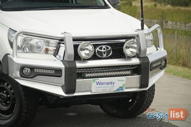 2019 TOYOTA HILUX SR EXTENDED CAB GUN126R CAB CHASSIS