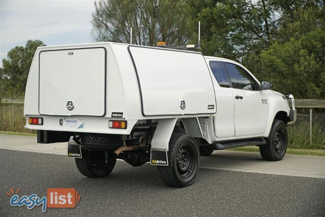 2019 TOYOTA HILUX SR EXTENDED CAB GUN126R CAB CHASSIS