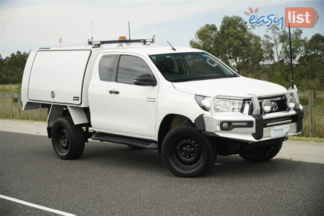 2019 TOYOTA HILUX SR EXTENDED CAB GUN126R CAB CHASSIS