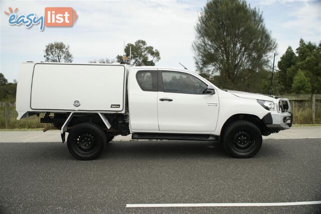 2019 TOYOTA HILUX SR EXTENDED CAB GUN126R CAB CHASSIS