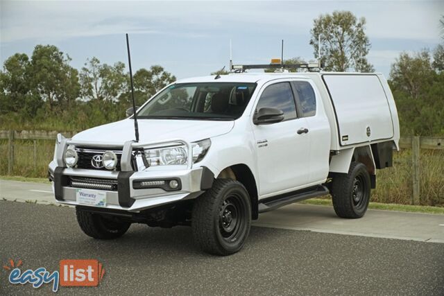 2019 TOYOTA HILUX SR EXTENDED CAB GUN126R CAB CHASSIS