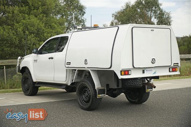 2019 TOYOTA HILUX SR EXTENDED CAB GUN126R CAB CHASSIS