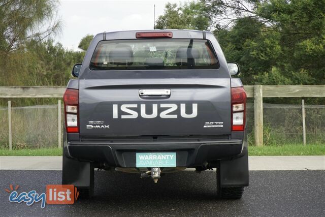 2017 ISUZU D-MAX LS-M DUAL CAB MY17 UTILITY