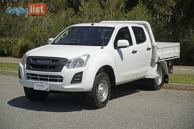 2017 ISUZU D-MAX SX DUAL CAB MY17 CAB CHASSIS