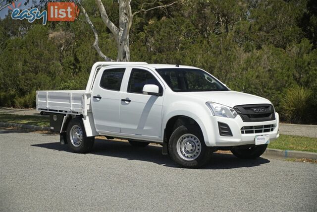 2017 ISUZU D-MAX SX DUAL CAB MY17 CAB CHASSIS