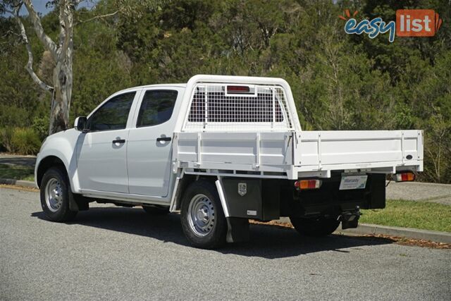 2017 ISUZU D-MAX SX DUAL CAB MY17 CAB CHASSIS