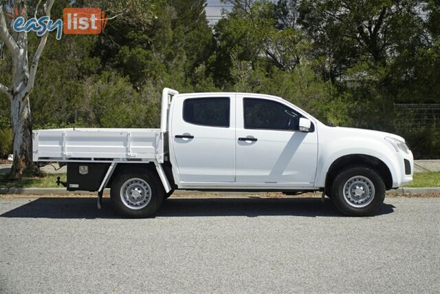 2017 ISUZU D-MAX SX DUAL CAB MY17 CAB CHASSIS