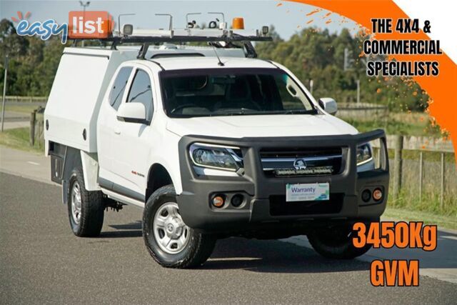 2019 HOLDEN COLORADO LS EXTENDED CAB RG MY20 CAB CHASSIS