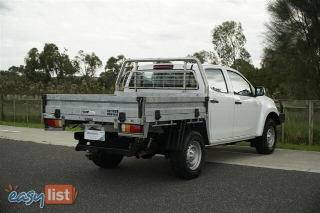 2019 ISUZU D-MAX SX DUAL CAB MY19 CAB CHASSIS