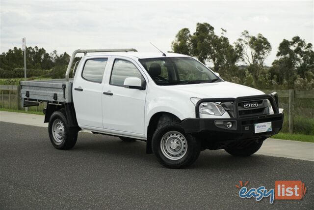 2019 ISUZU D-MAX SX DUAL CAB MY19 CAB CHASSIS