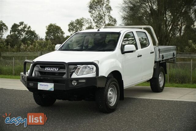 2019 ISUZU D-MAX SX DUAL CAB MY19 CAB CHASSIS