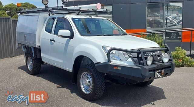 2017 ISUZU D-MAX SX EXTENDED CAB MY18 CAB CHASSIS