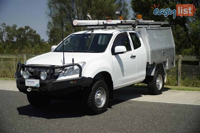 2017 ISUZU D-MAX SX EXTENDED CAB MY17 CAB CHASSIS