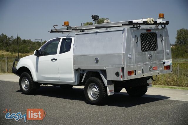 2017 ISUZU D-MAX SX EXTENDED CAB MY17 CAB CHASSIS