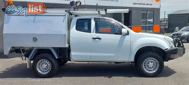 2017 ISUZU D-MAX SX EXTENDED CAB MY18 CAB CHASSIS