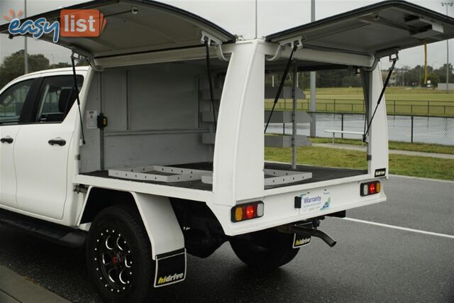 2020 TOYOTA HILUX SR DUAL CAB GUN126R CAB CHASSIS