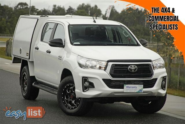 2020 TOYOTA HILUX SR DUAL CAB GUN126R CAB CHASSIS