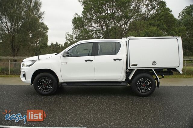 2020 TOYOTA HILUX SR DUAL CAB GUN126R CAB CHASSIS