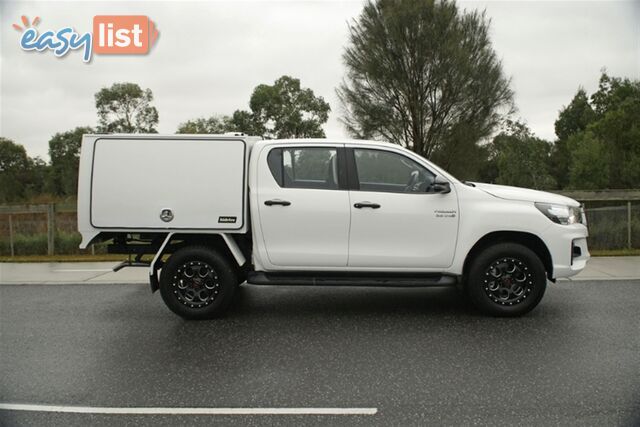 2020 TOYOTA HILUX SR DUAL CAB GUN126R CAB CHASSIS