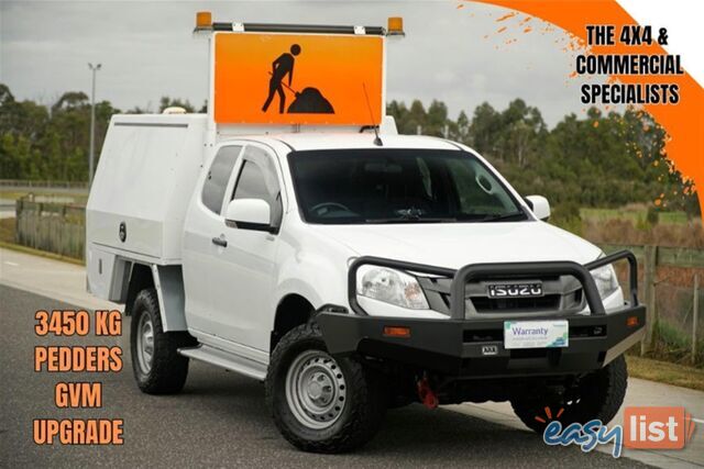 2016 ISUZU D-MAX SX EXTENDED CAB MY15 CAB CHASSIS