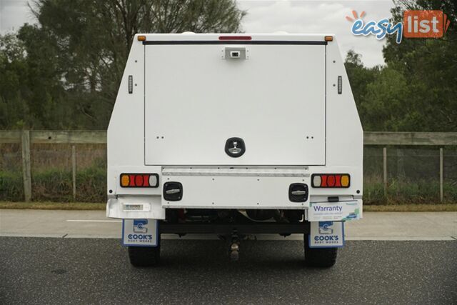 2016 ISUZU D-MAX SX EXTENDED CAB MY15 CAB CHASSIS