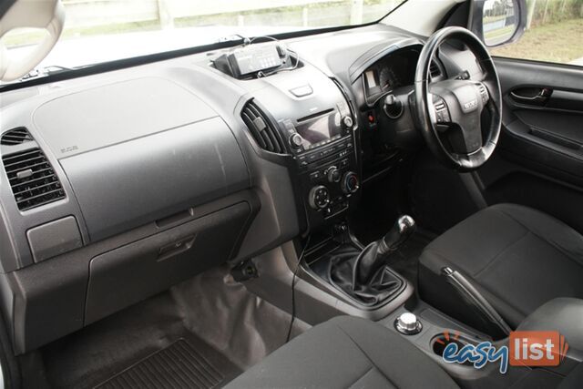 2016 ISUZU D-MAX SX EXTENDED CAB MY15 CAB CHASSIS