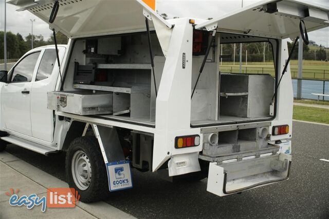 2016 ISUZU D-MAX SX EXTENDED CAB MY15 CAB CHASSIS