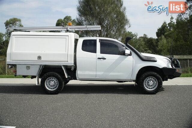 2016 ISUZU D-MAX SX EXTENDED CAB MY17 CAB CHASSIS