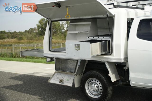 2016 ISUZU D-MAX SX EXTENDED CAB MY17 CAB CHASSIS