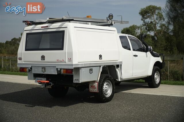 2016 ISUZU D-MAX SX EXTENDED CAB MY17 CAB CHASSIS