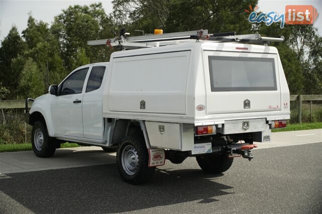 2016 ISUZU D-MAX SX EXTENDED CAB MY17 CAB CHASSIS