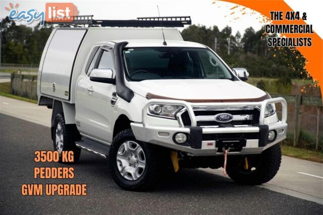 2018 FORD RANGER XLT EXTENDED CAB PX MKII MY18 UTILITY
