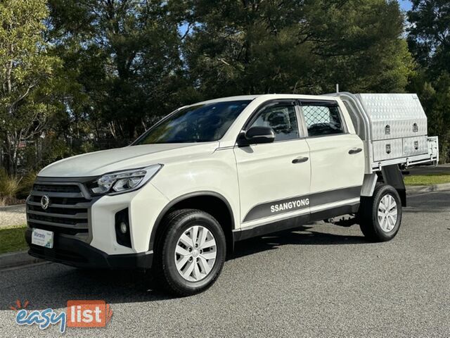 2022 SSANGYONG MUSSO ELX DUAL CAB Q250 MY23 UTILITY