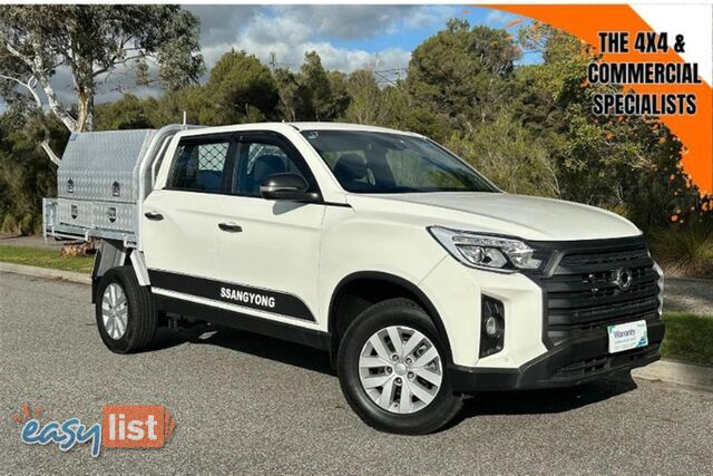 2022 SSANGYONG MUSSO ELX DUAL CAB Q250 MY23 UTILITY