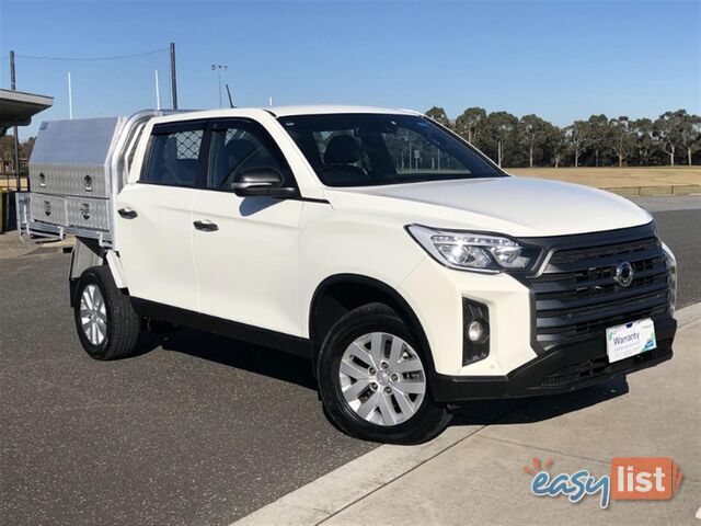 2022 SSANGYONG MUSSO ELX DUAL CAB Q250 MY23 UTILITY
