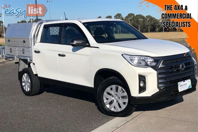 2022 SSANGYONG MUSSO ELX DUAL CAB Q250 MY23 UTILITY