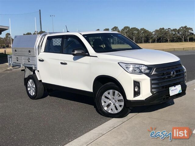 2022 SSANGYONG MUSSO ELX DUAL CAB Q250 MY23 UTILITY