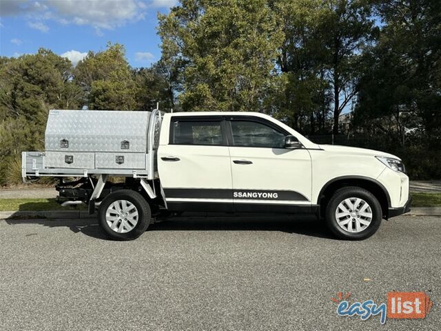 2022 SSANGYONG MUSSO ELX DUAL CAB Q250 MY23 UTILITY