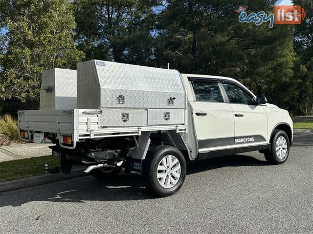 2022 SSANGYONG MUSSO ELX DUAL CAB Q250 MY23 UTILITY
