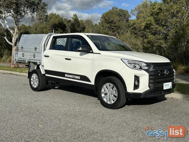 2022 SSANGYONG MUSSO ELX DUAL CAB Q250 MY23 UTILITY