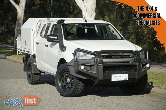 2021 ISUZU D-MAX SX DUAL CAB RG MY21 CAB CHASSIS 2021 ISUZU D-MAX SX DUAL CAB RG MY21 CAB CHASSIS